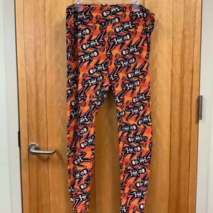 Woman's Plus Size Halloween LulaRoe Leggings, TC2